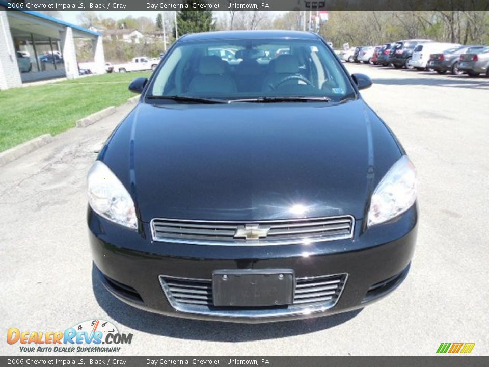 2006 Chevrolet Impala LS Black / Gray Photo #10