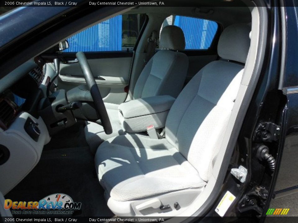 2006 Chevrolet Impala LS Black / Gray Photo #12