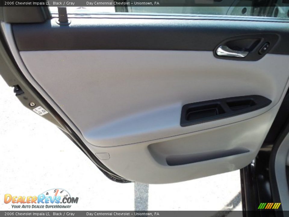 2006 Chevrolet Impala LS Black / Gray Photo #18