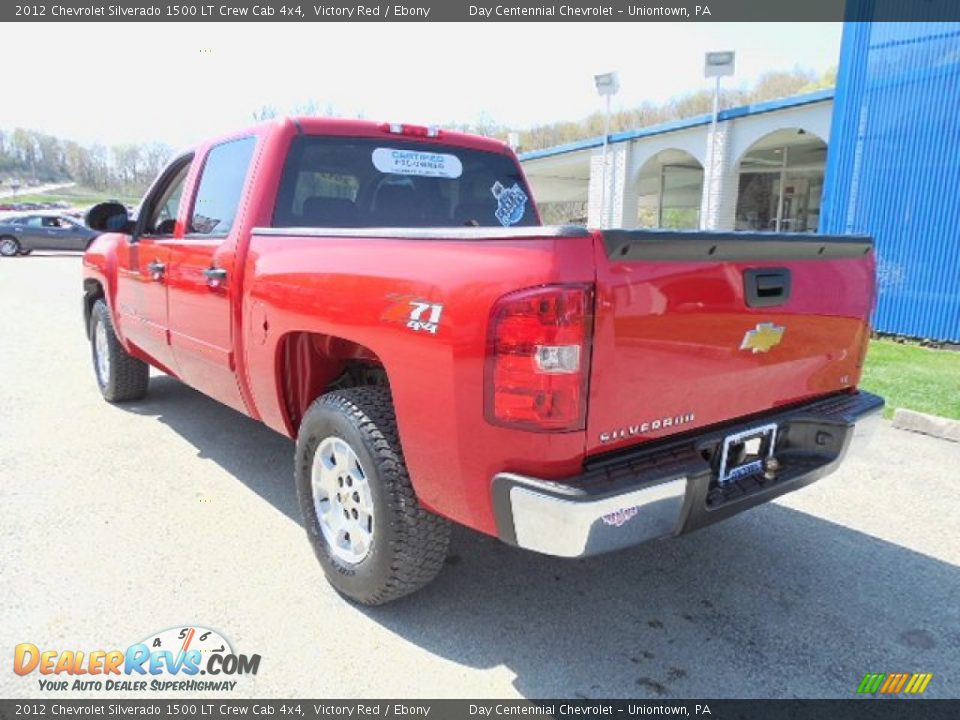 2012 Chevrolet Silverado 1500 LT Crew Cab 4x4 Victory Red / Ebony Photo #4