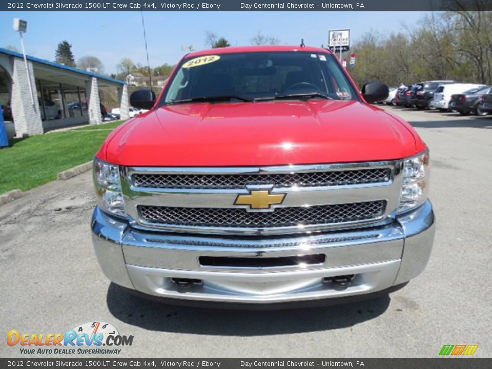 2012 Chevrolet Silverado 1500 LT Crew Cab 4x4 Victory Red / Ebony Photo #11