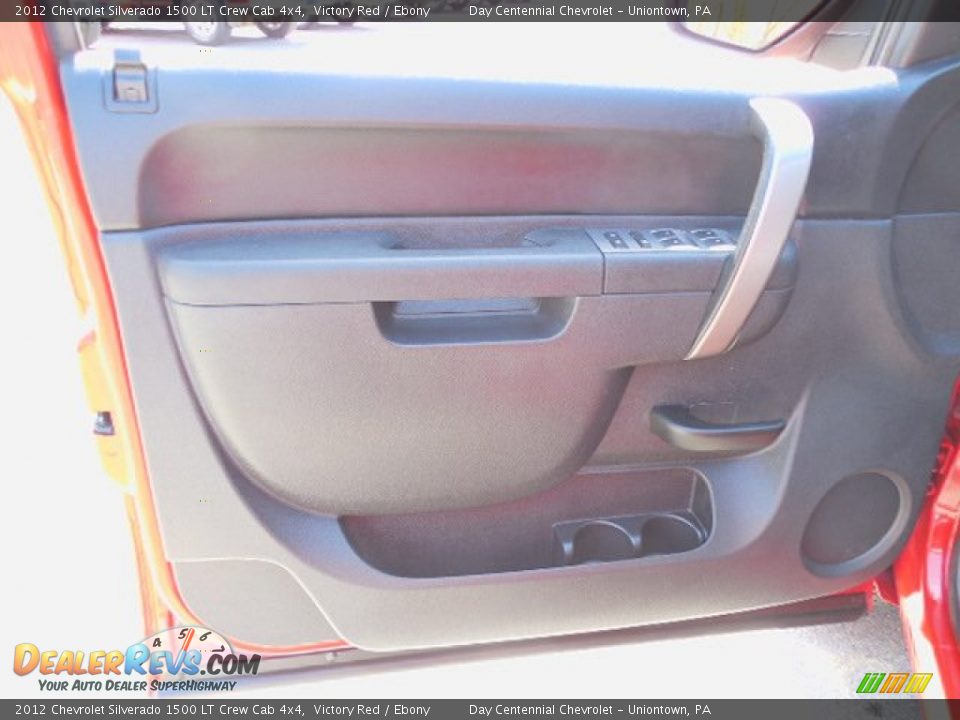 2012 Chevrolet Silverado 1500 LT Crew Cab 4x4 Victory Red / Ebony Photo #12