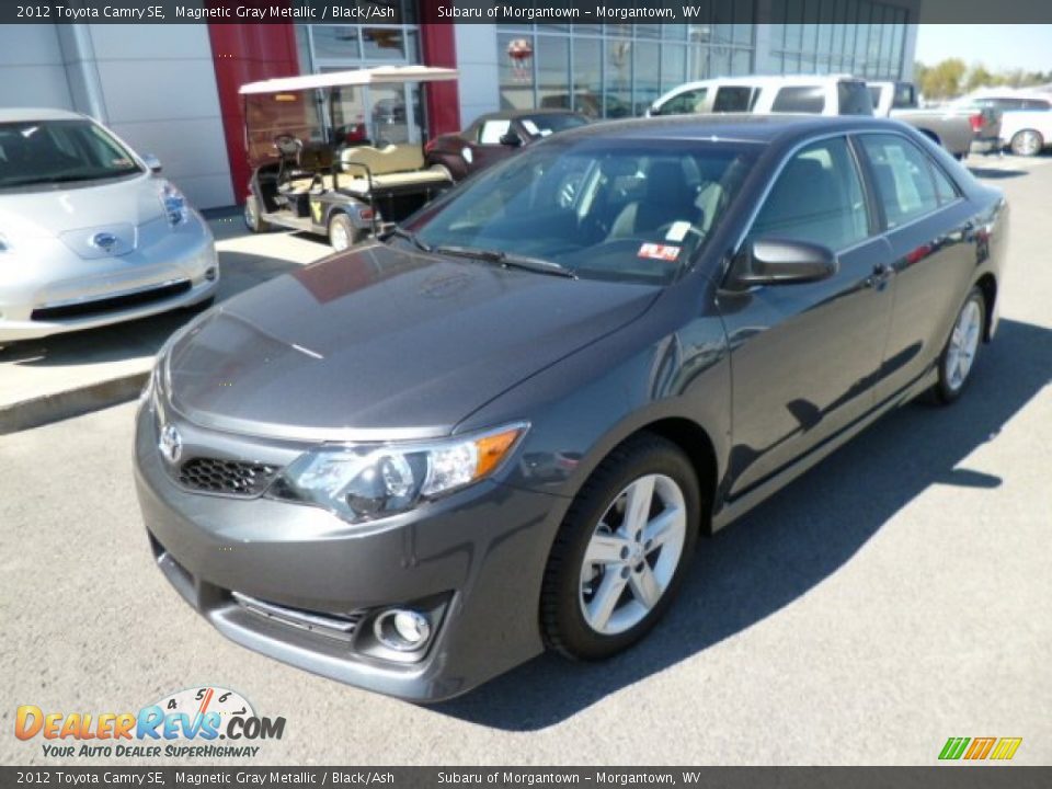 2012 Toyota Camry SE Magnetic Gray Metallic / Black/Ash Photo #3