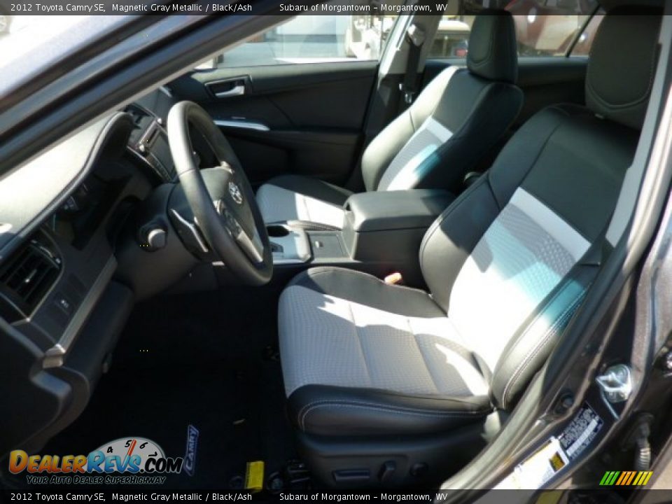 2012 Toyota Camry SE Magnetic Gray Metallic / Black/Ash Photo #7