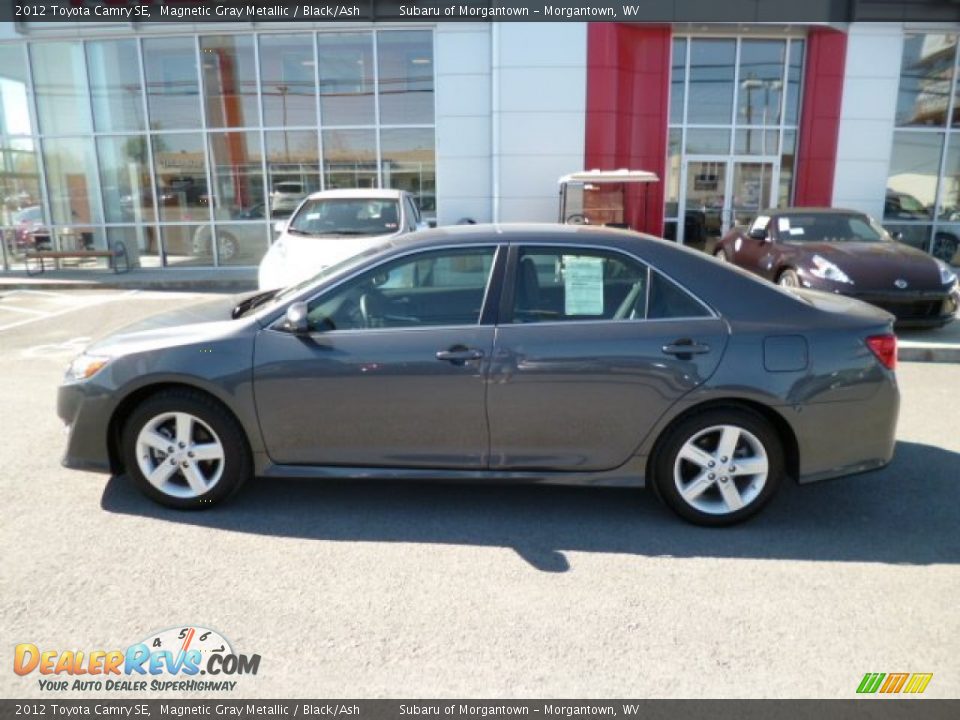 2012 Toyota Camry SE Magnetic Gray Metallic / Black/Ash Photo #8