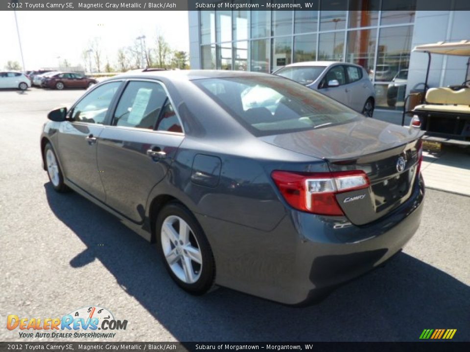 2012 Toyota Camry SE Magnetic Gray Metallic / Black/Ash Photo #9
