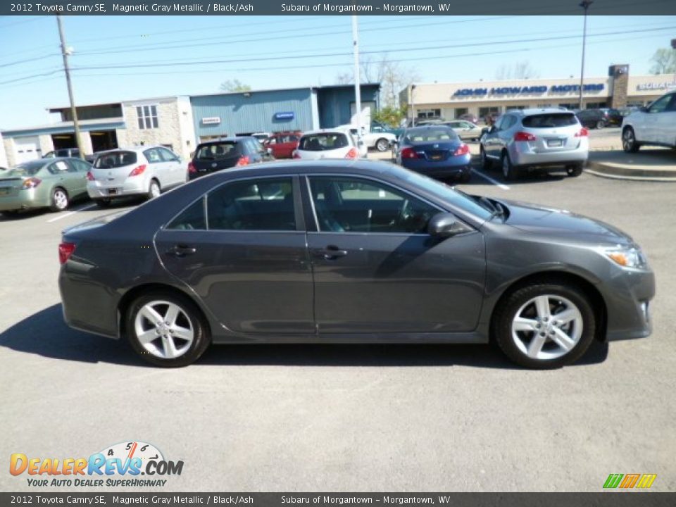 2012 Toyota Camry SE Magnetic Gray Metallic / Black/Ash Photo #12