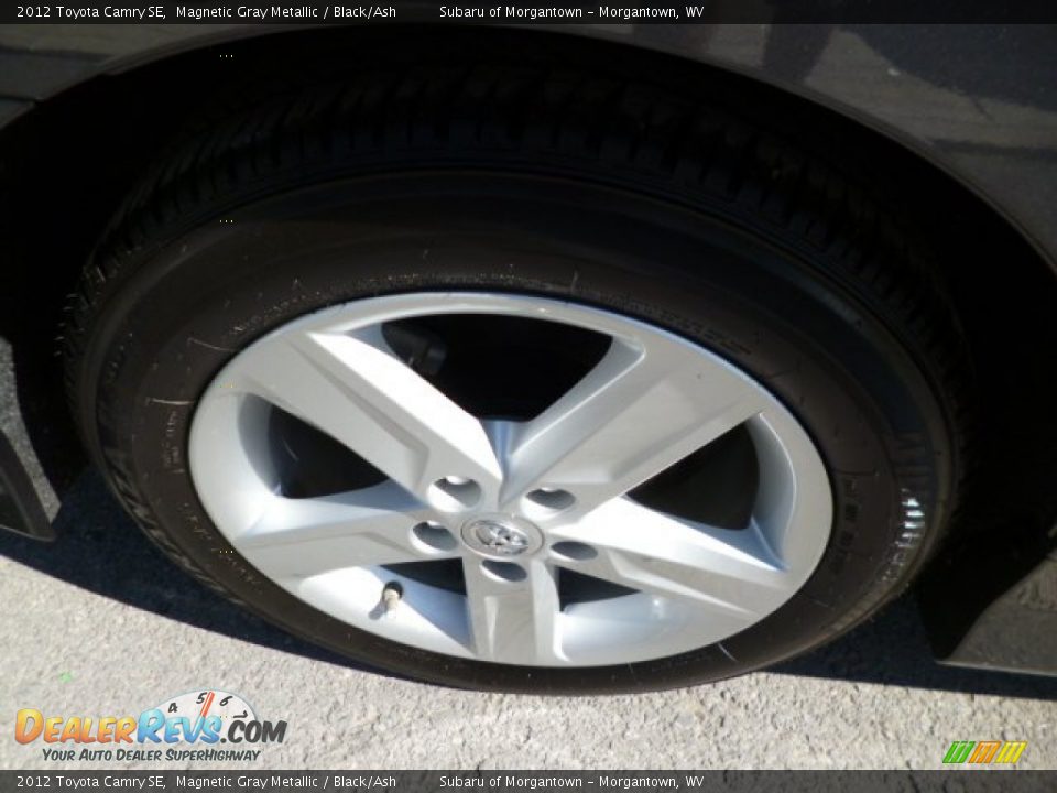 2012 Toyota Camry SE Magnetic Gray Metallic / Black/Ash Photo #13