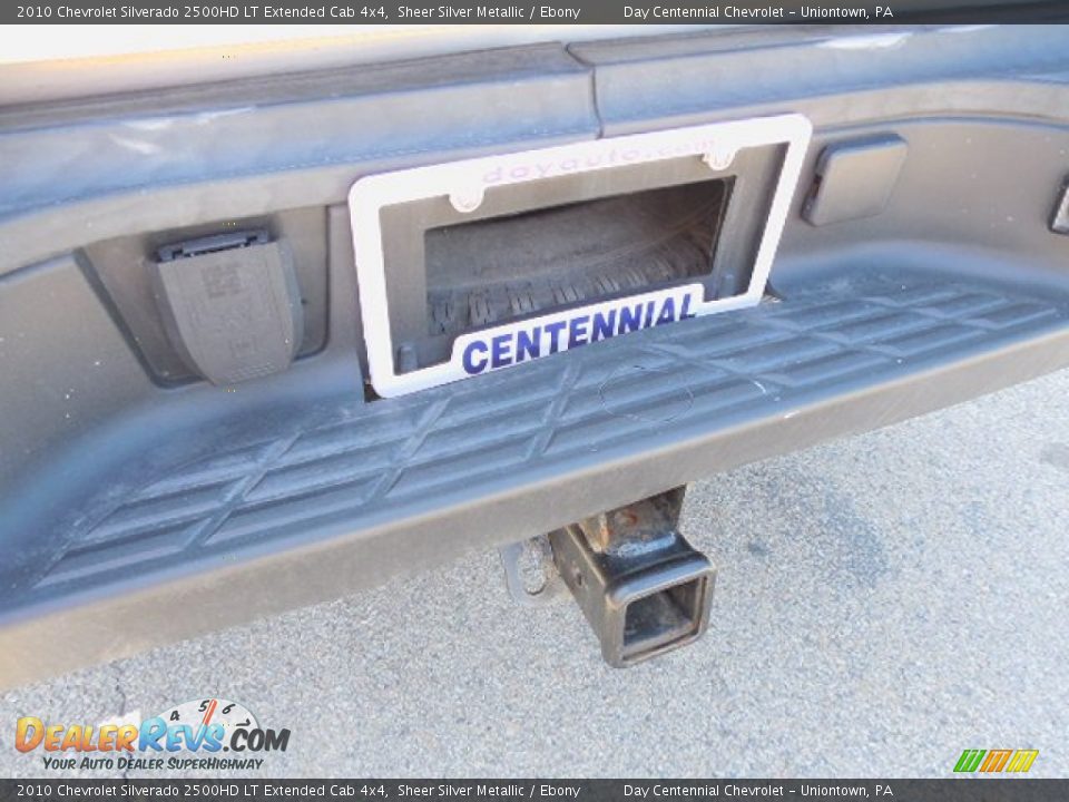 2010 Chevrolet Silverado 2500HD LT Extended Cab 4x4 Sheer Silver Metallic / Ebony Photo #6