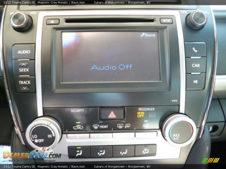 2012 Toyota Camry SE Magnetic Gray Metallic / Black/Ash Photo #19