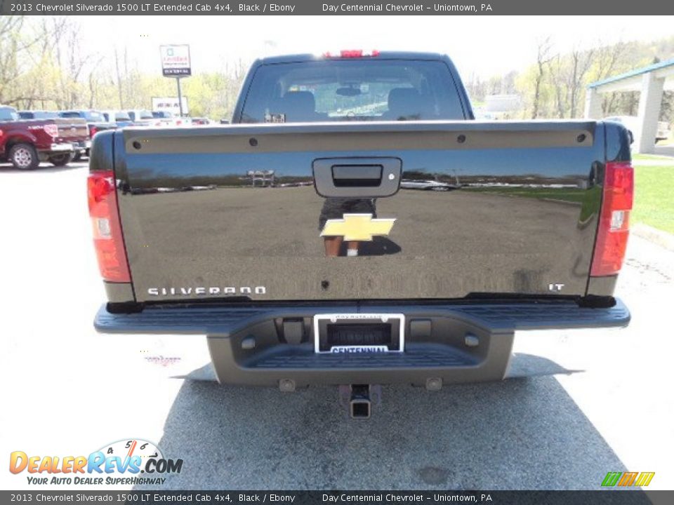 2013 Chevrolet Silverado 1500 LT Extended Cab 4x4 Black / Ebony Photo #5