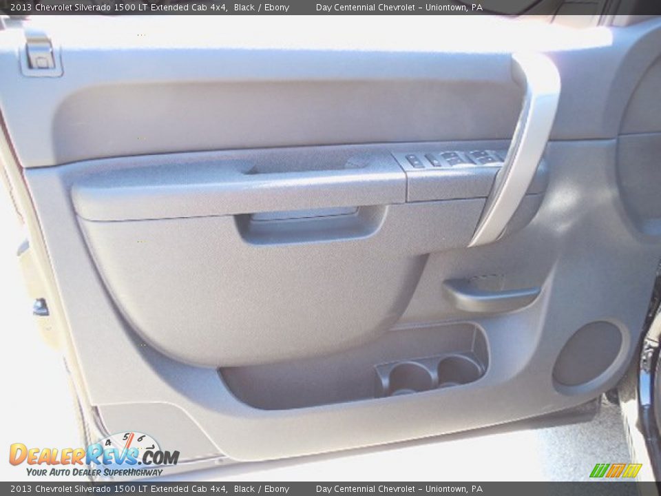 2013 Chevrolet Silverado 1500 LT Extended Cab 4x4 Black / Ebony Photo #12