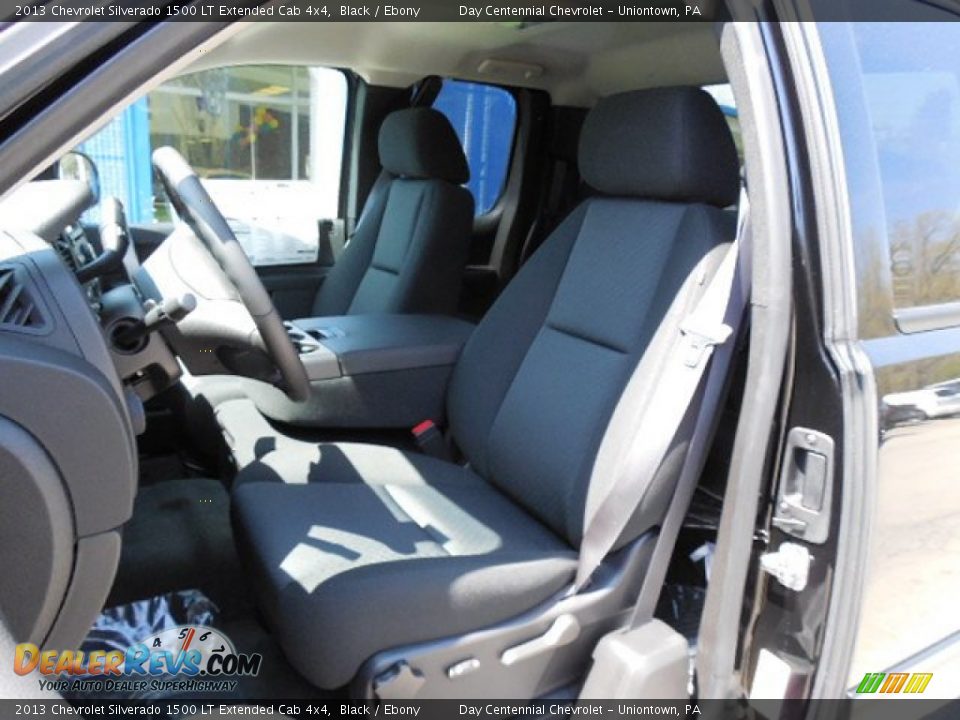 2013 Chevrolet Silverado 1500 LT Extended Cab 4x4 Black / Ebony Photo #13