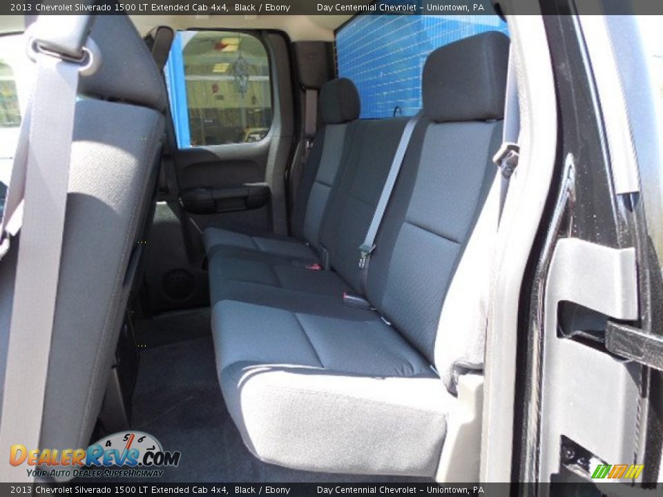 2013 Chevrolet Silverado 1500 LT Extended Cab 4x4 Black / Ebony Photo #14