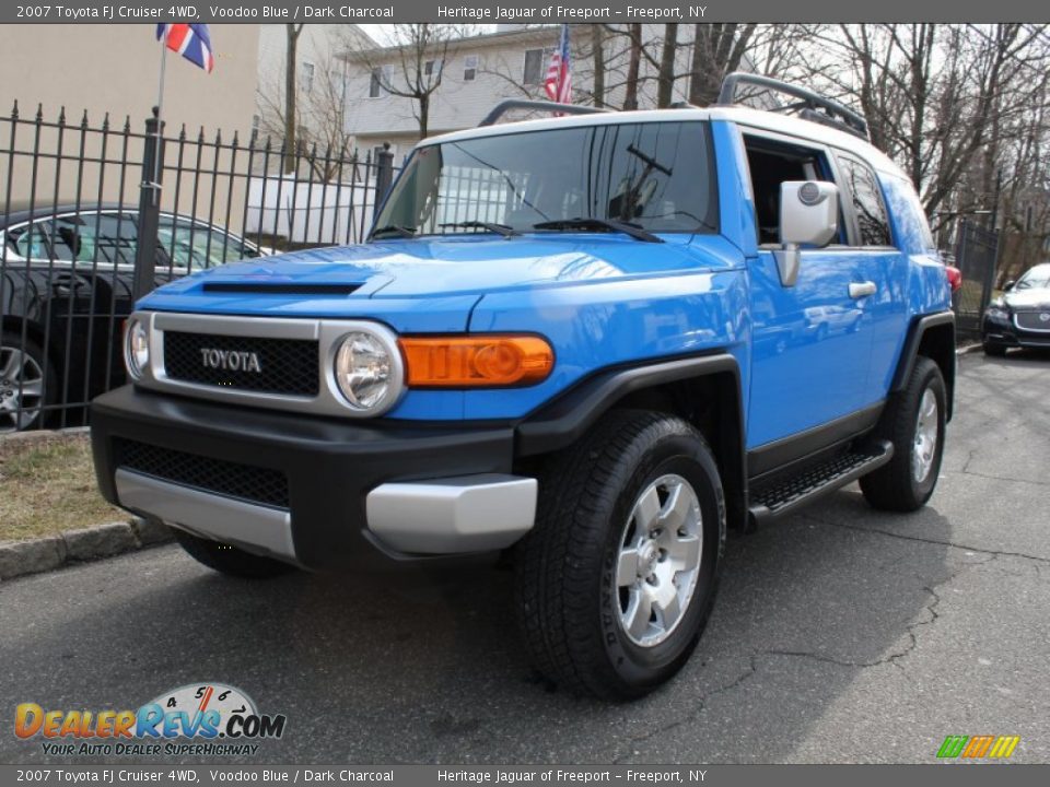 2007 Toyota FJ Cruiser 4WD Voodoo Blue / Dark Charcoal Photo #1