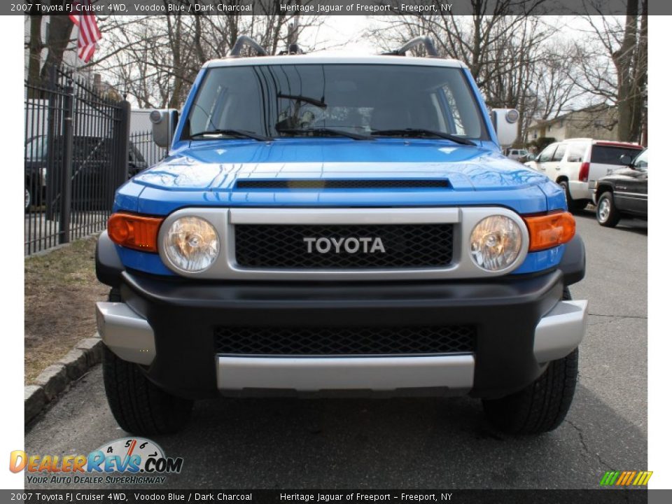 2007 Toyota FJ Cruiser 4WD Voodoo Blue / Dark Charcoal Photo #2