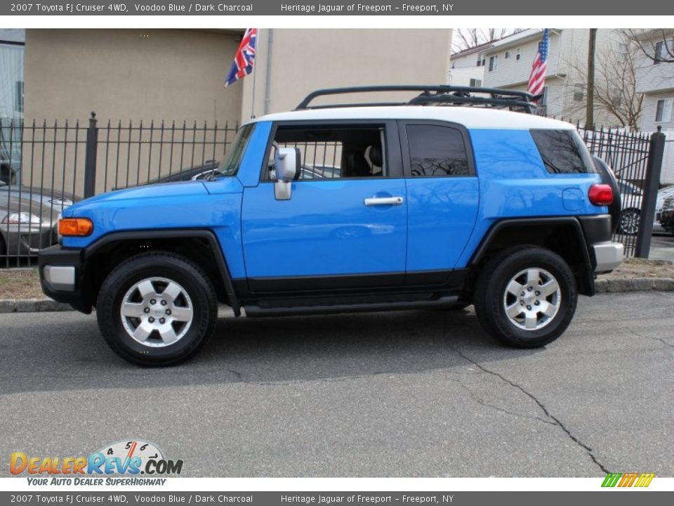 2007 Toyota FJ Cruiser 4WD Voodoo Blue / Dark Charcoal Photo #3