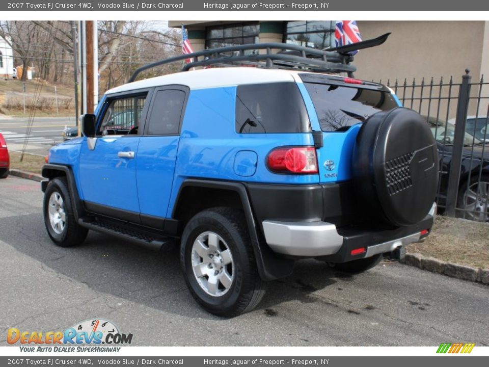 2007 Toyota FJ Cruiser 4WD Voodoo Blue / Dark Charcoal Photo #4