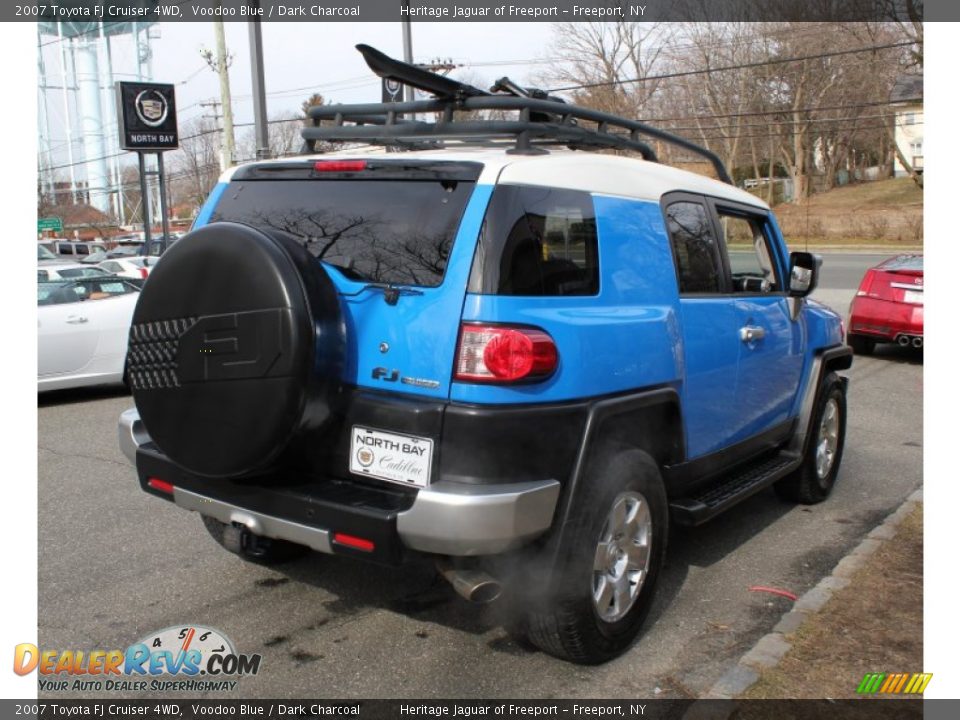 2007 Toyota FJ Cruiser 4WD Voodoo Blue / Dark Charcoal Photo #6