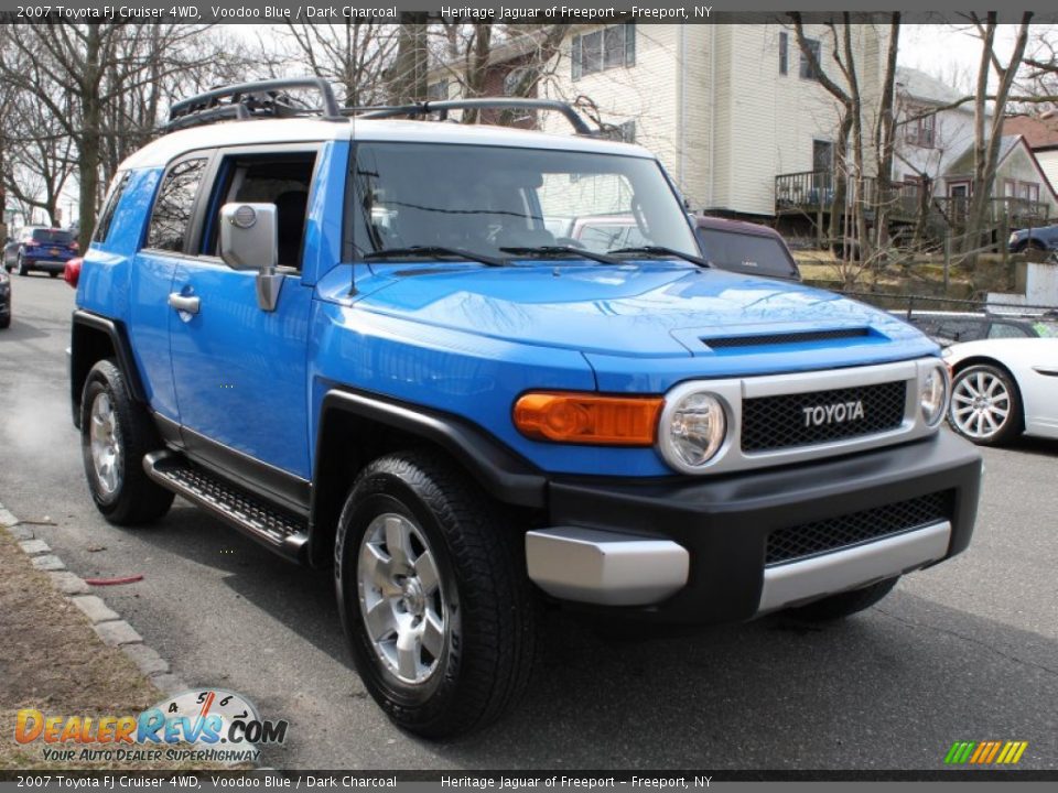 2007 Toyota FJ Cruiser 4WD Voodoo Blue / Dark Charcoal Photo #7