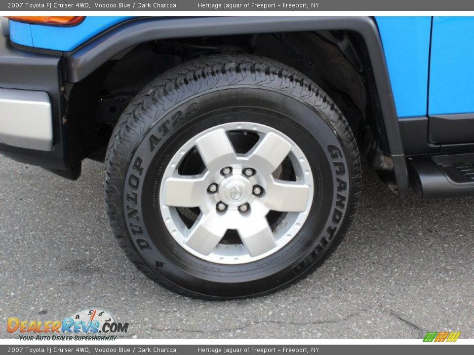 2007 Toyota FJ Cruiser 4WD Voodoo Blue / Dark Charcoal Photo #8