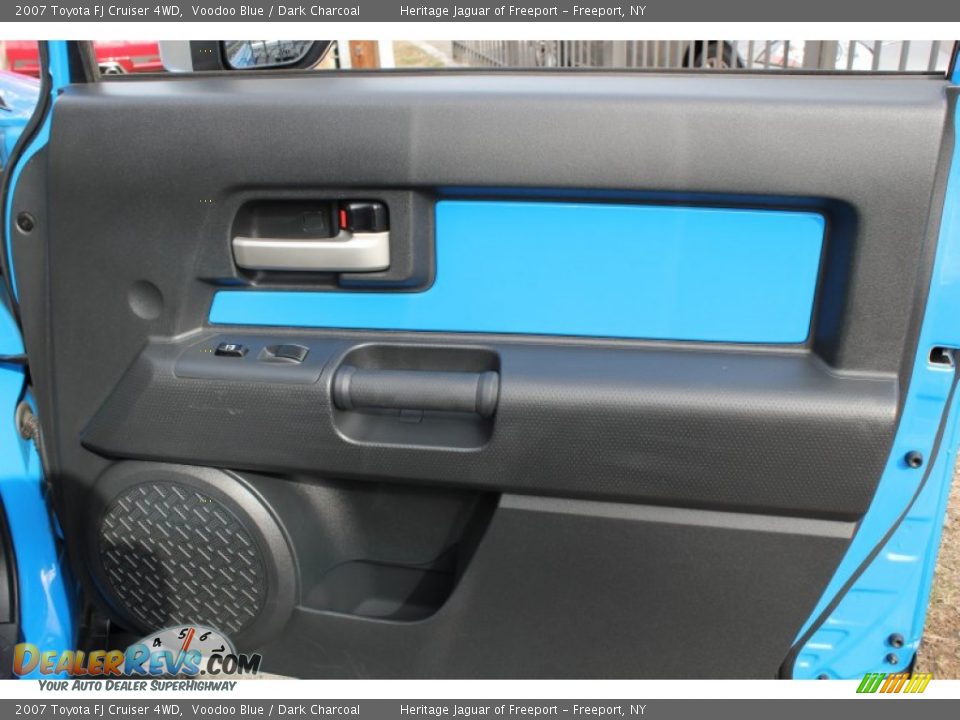 2007 Toyota FJ Cruiser 4WD Voodoo Blue / Dark Charcoal Photo #9