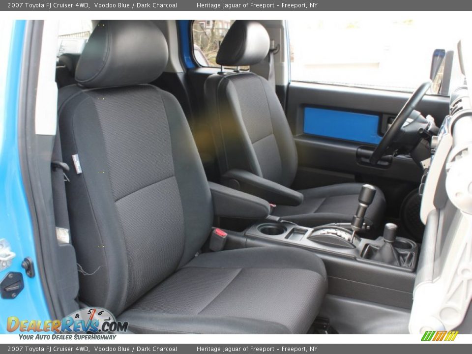 2007 Toyota FJ Cruiser 4WD Voodoo Blue / Dark Charcoal Photo #10