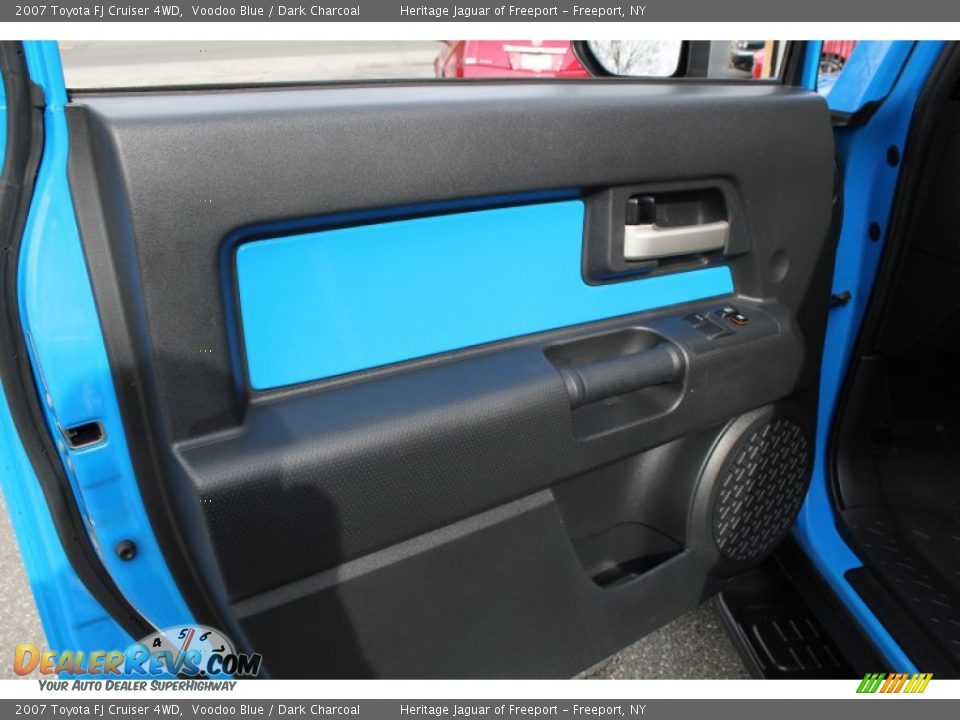 2007 Toyota FJ Cruiser 4WD Voodoo Blue / Dark Charcoal Photo #15