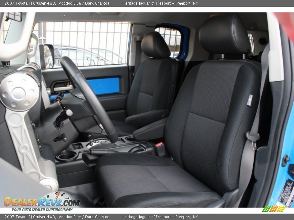 2007 Toyota FJ Cruiser 4WD Voodoo Blue / Dark Charcoal Photo #16