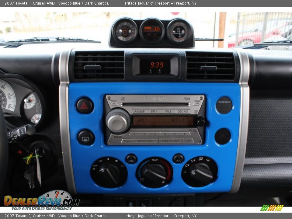 2007 Toyota FJ Cruiser 4WD Voodoo Blue / Dark Charcoal Photo #17