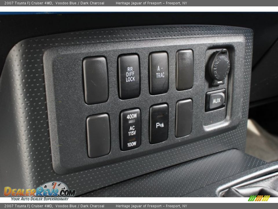2007 Toyota FJ Cruiser 4WD Voodoo Blue / Dark Charcoal Photo #18