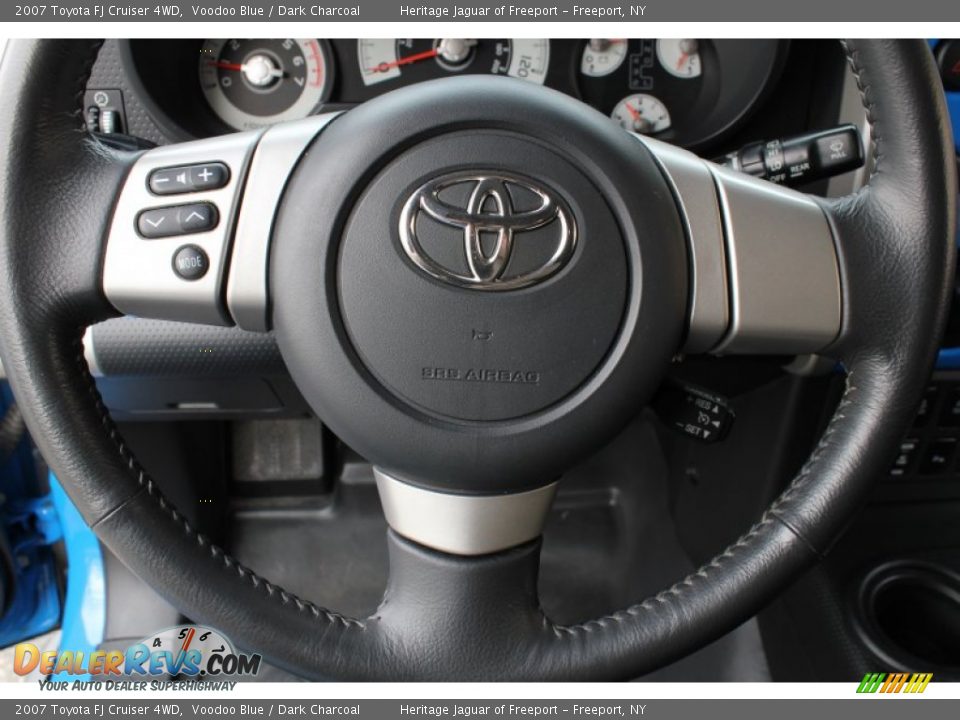 2007 Toyota FJ Cruiser 4WD Voodoo Blue / Dark Charcoal Photo #21