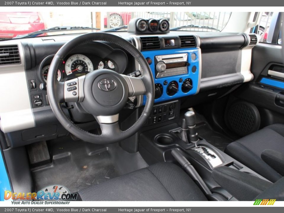 2007 Toyota FJ Cruiser 4WD Voodoo Blue / Dark Charcoal Photo #22