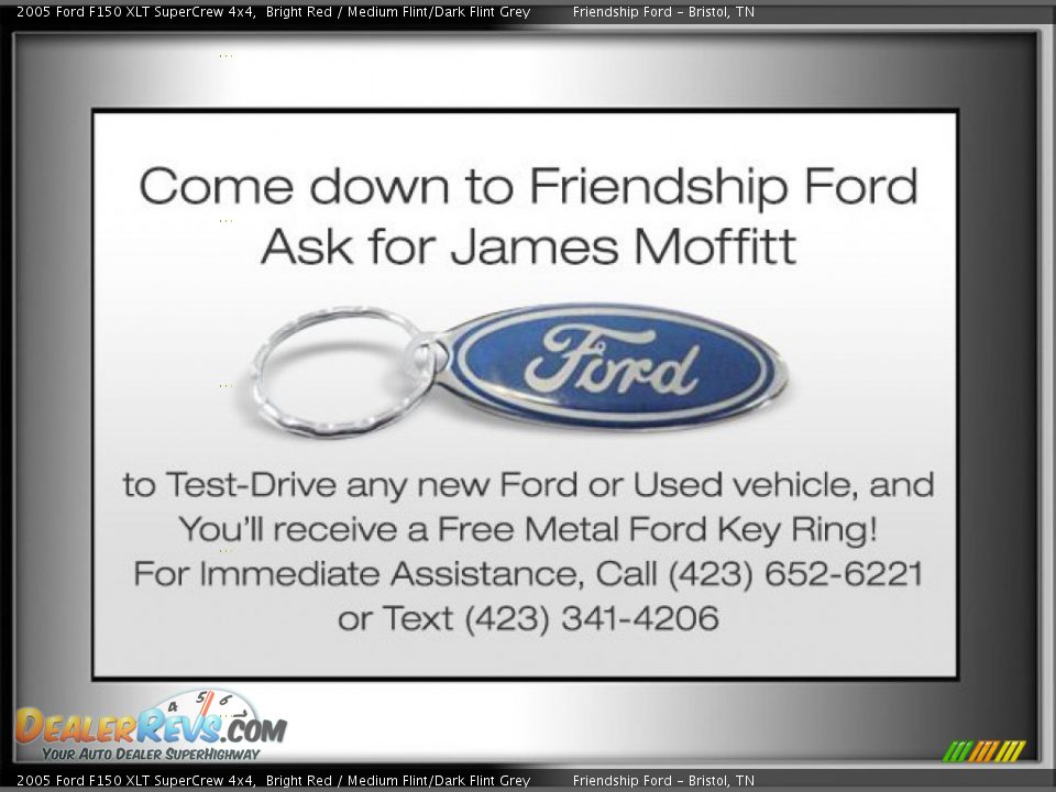 2005 Ford F150 XLT SuperCrew 4x4 Bright Red / Medium Flint/Dark Flint Grey Photo #23