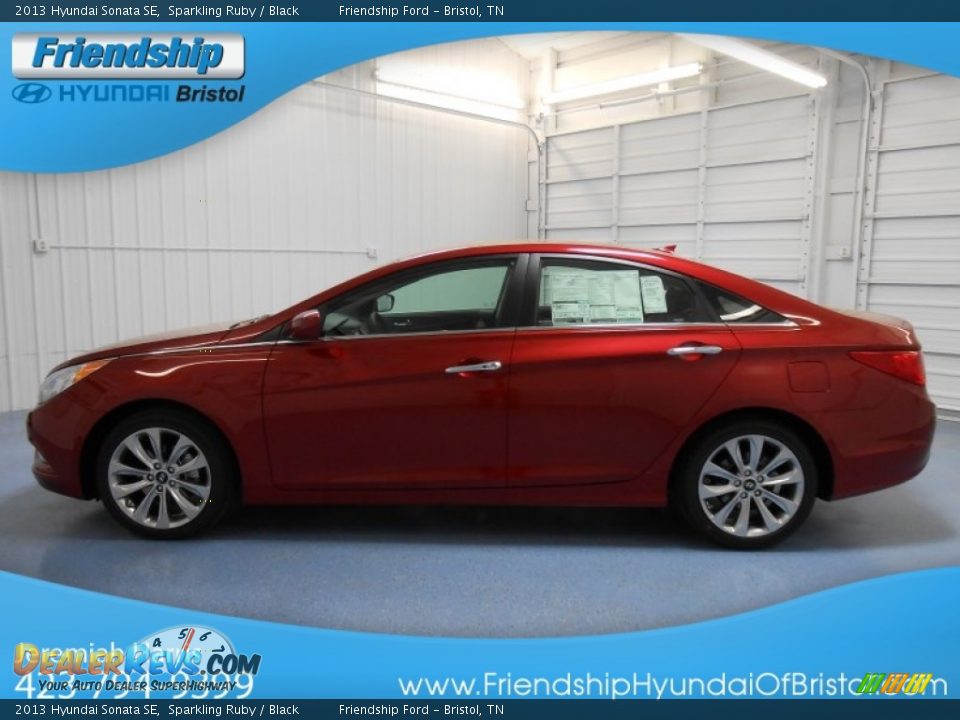 2013 Hyundai Sonata SE Sparkling Ruby / Black Photo #1