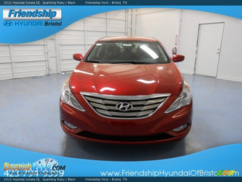 2013 Hyundai Sonata SE Sparkling Ruby / Black Photo #3