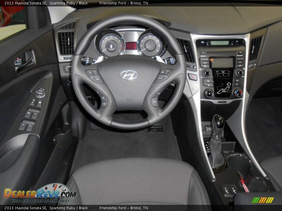 2013 Hyundai Sonata SE Sparkling Ruby / Black Photo #6