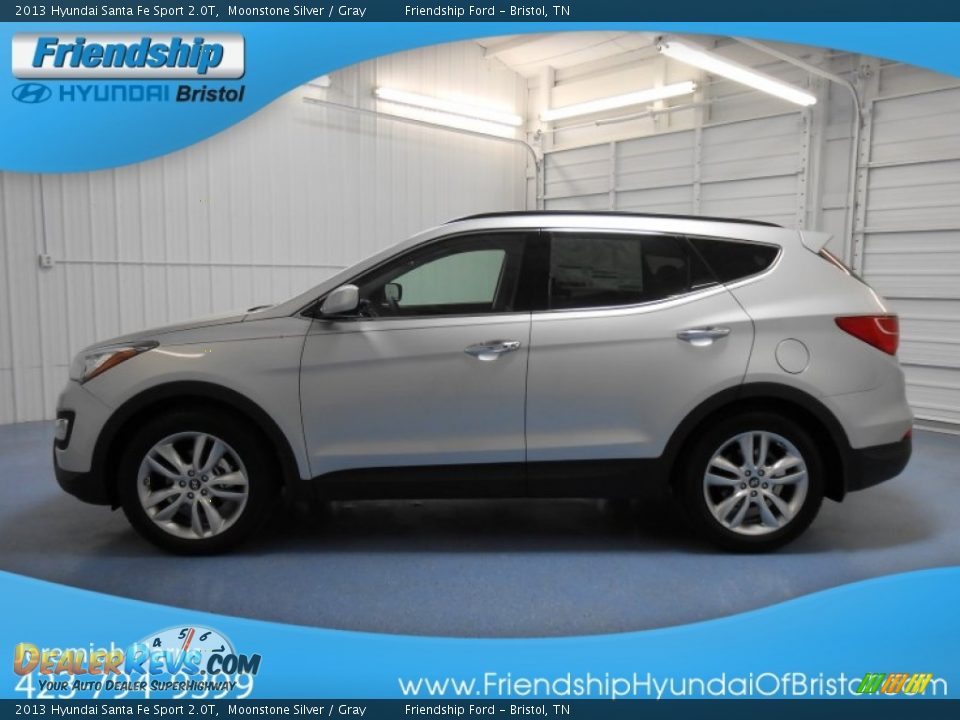 2013 Hyundai Santa Fe Sport 2.0T Moonstone Silver / Gray Photo #1