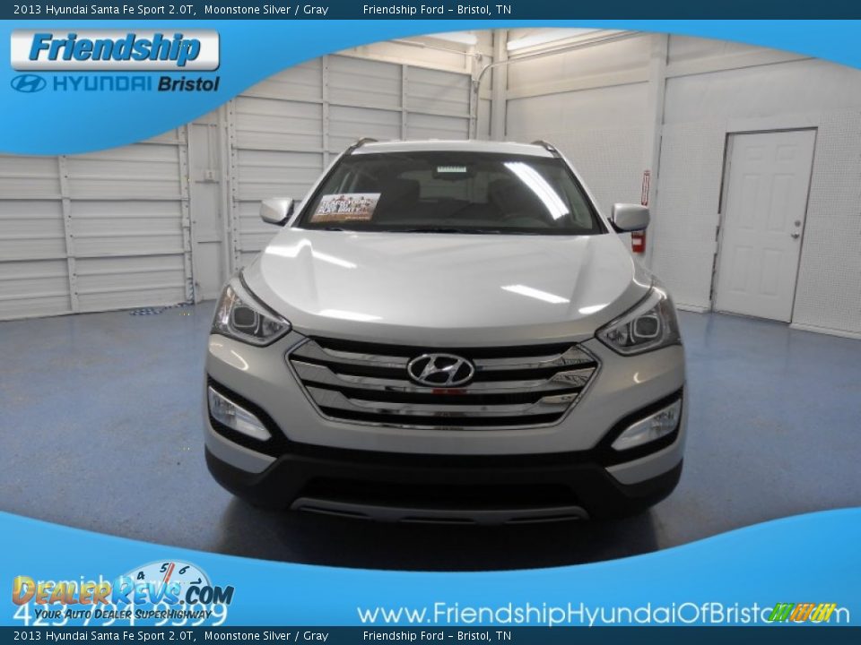 2013 Hyundai Santa Fe Sport 2.0T Moonstone Silver / Gray Photo #3