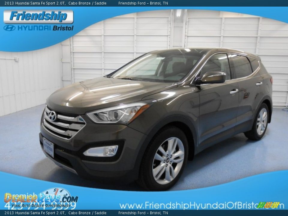 2013 Hyundai Santa Fe Sport 2.0T Cabo Bronze / Saddle Photo #2