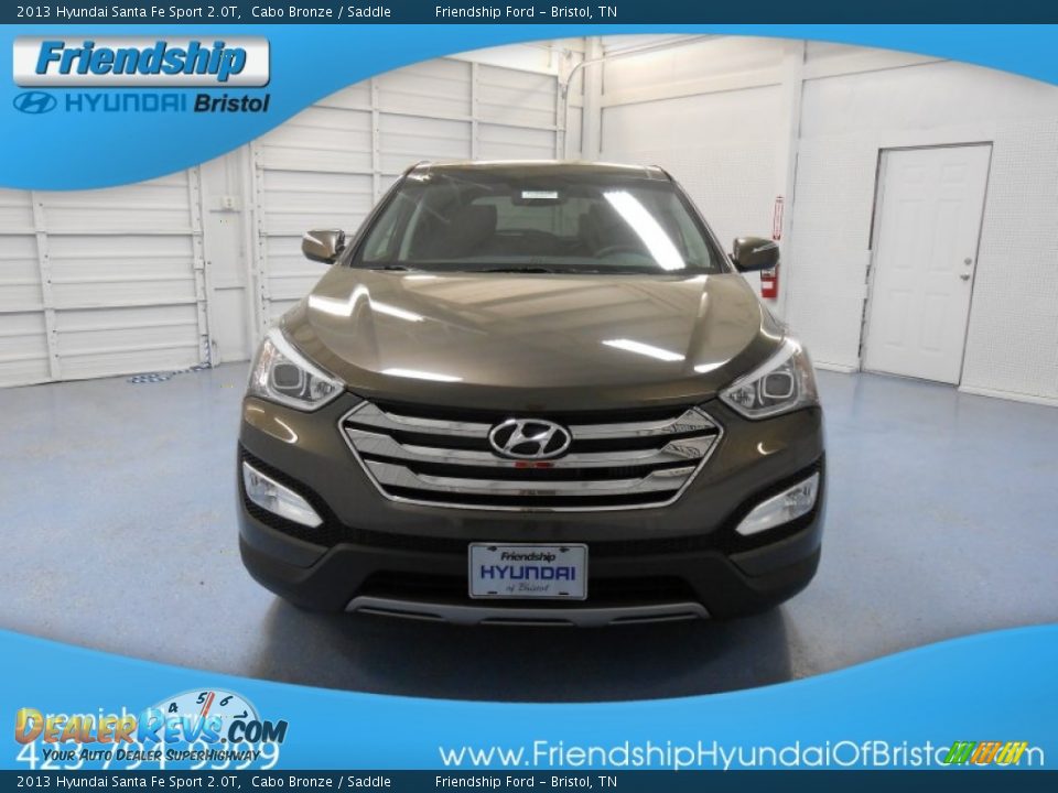 2013 Hyundai Santa Fe Sport 2.0T Cabo Bronze / Saddle Photo #3