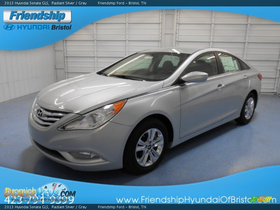 2013 Hyundai Sonata GLS Radiant Silver / Gray Photo #2
