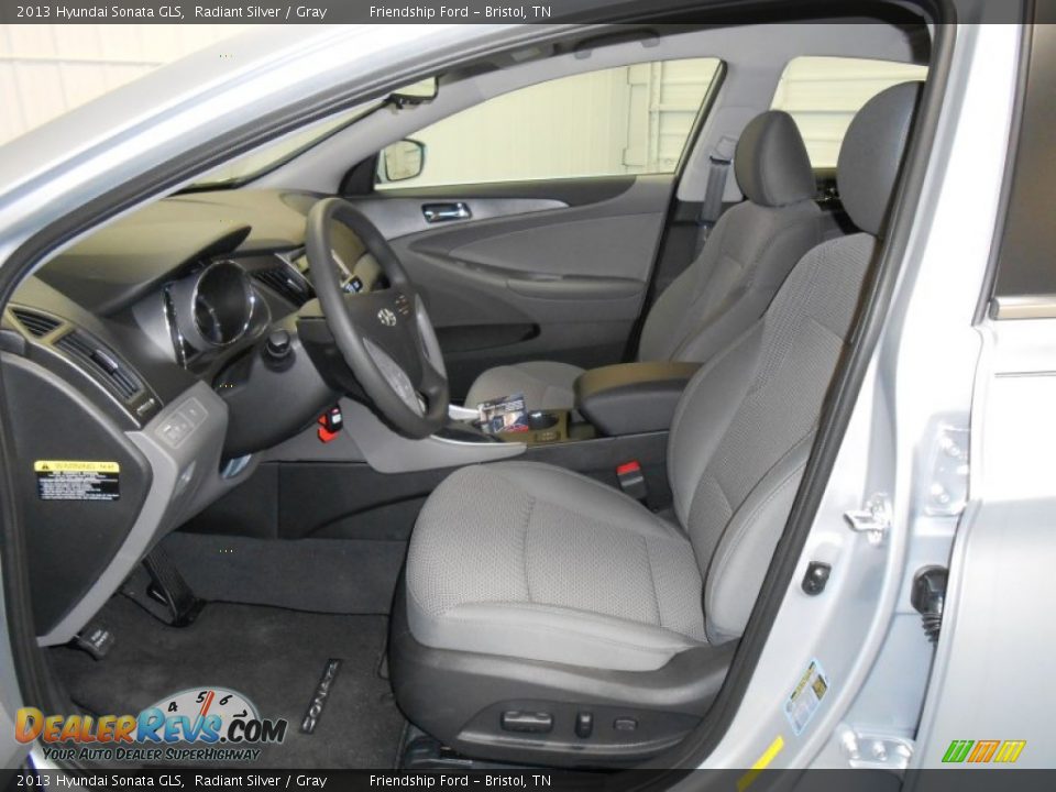 2013 Hyundai Sonata GLS Radiant Silver / Gray Photo #6
