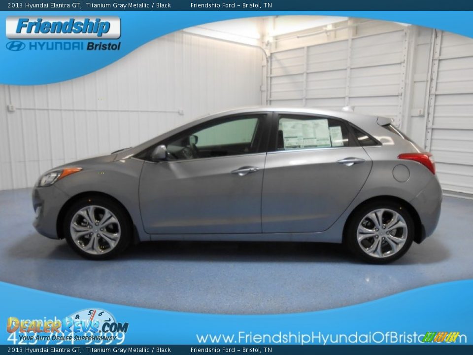 2013 Hyundai Elantra GT Titanium Gray Metallic / Black Photo #1