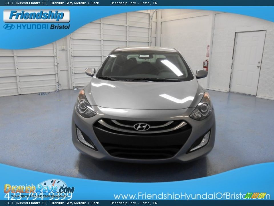 2013 Hyundai Elantra GT Titanium Gray Metallic / Black Photo #3
