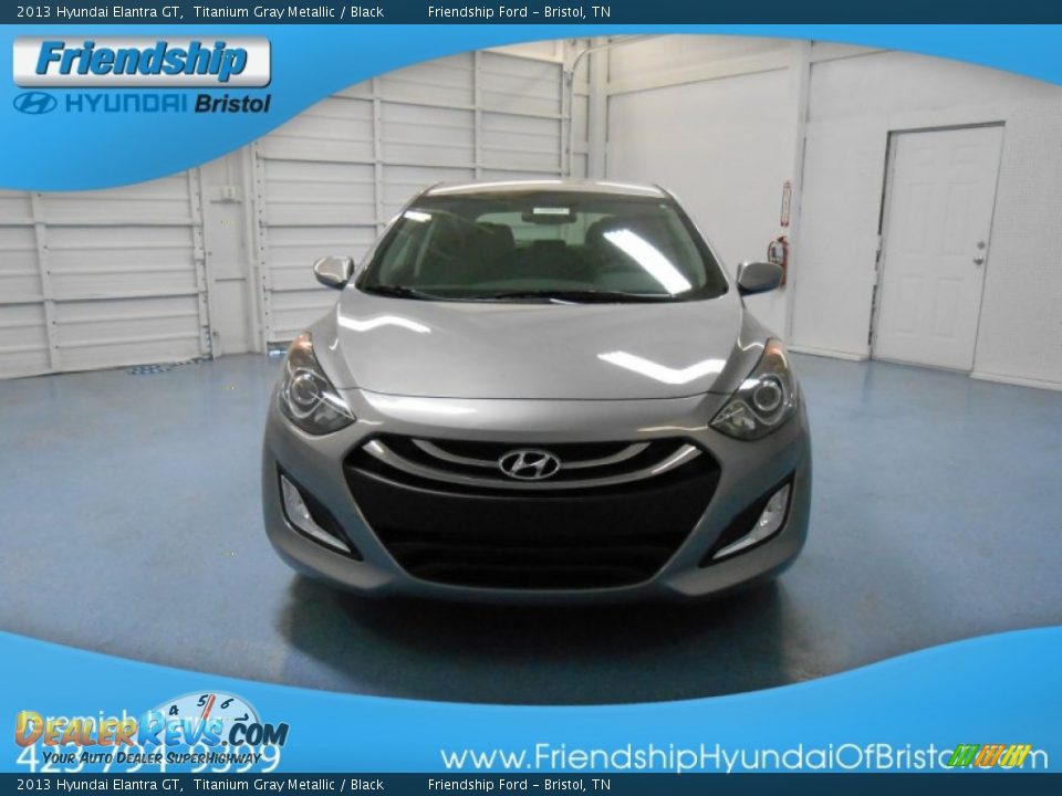 2013 Hyundai Elantra GT Titanium Gray Metallic / Black Photo #3