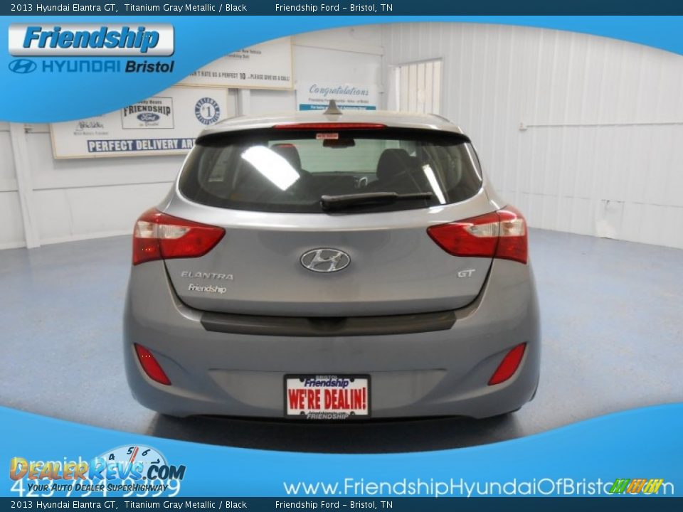 2013 Hyundai Elantra GT Titanium Gray Metallic / Black Photo #5
