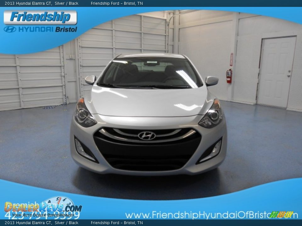 2013 Hyundai Elantra GT Silver / Black Photo #3