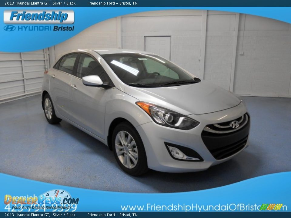 2013 Hyundai Elantra GT Silver / Black Photo #4