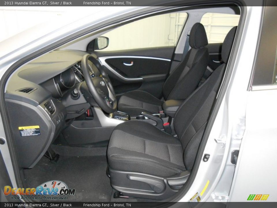 2013 Hyundai Elantra GT Silver / Black Photo #6
